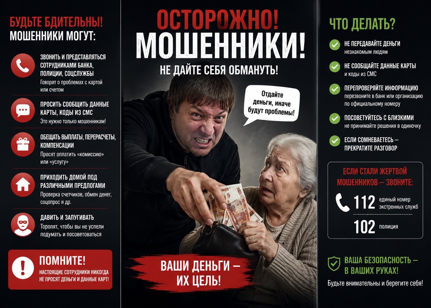 Материалы от МВД: как не стать жертвой телефонных и интернет мошенников